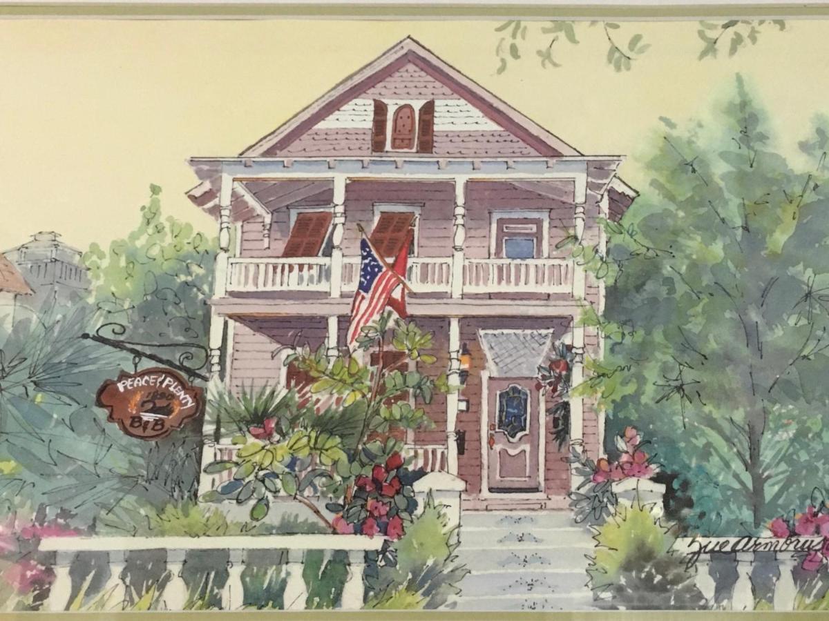 Peace & Plenty Inn Bed And Breakfast Downtown St Augustine-Adults Only St. Augustine Exteriér fotografie